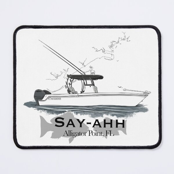 Item preview, Say Ahh, Alligator Point, FL Contender Center Console v2 designed and sold by Michael Garber.