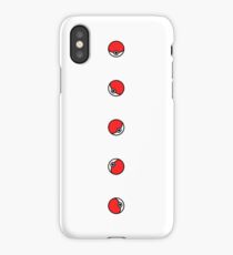 Pokemon Pokeballs iPhone Case