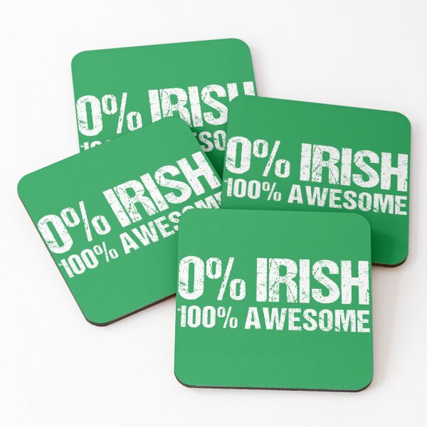 Item preview, 0% Irish 100% Awesome designed and sold by flippinsg.