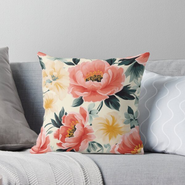 Item preview,  "Vintage Blooms: Revive the Charm of the Past with a Retro Floral Wallpaper" designed and sold by SBD-Shop.