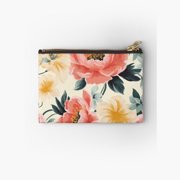 Item preview,  "Vintage Blooms: Revive el Encanto del Pasado con un Papel Tapiz Floral Retro" designed and sold by SBD-Shop.