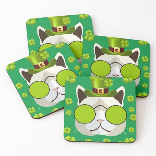 Item preview, Irish Leprechaun Cat designed and sold by flippinsg.