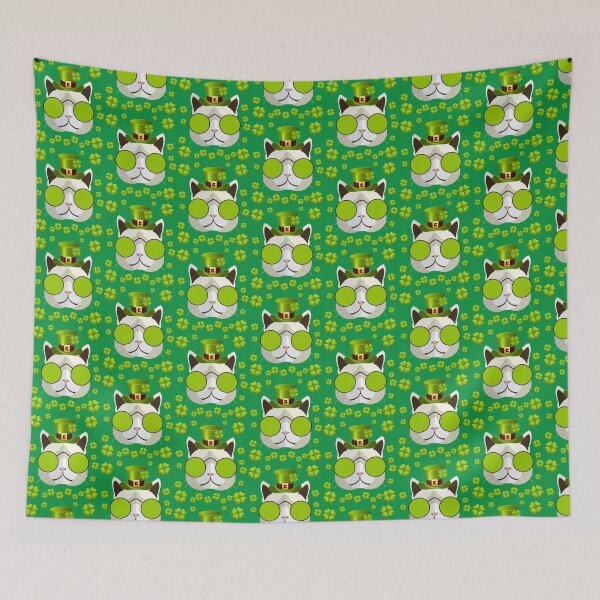 Item preview, Irish Leprechaun Cat designed and sold by flippinsg.