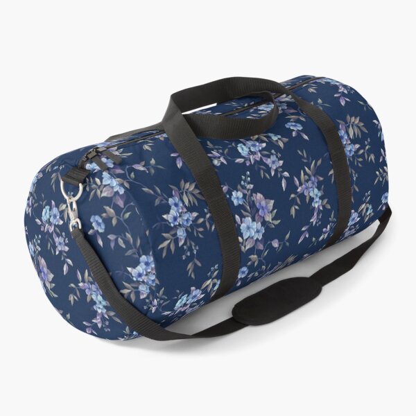 Item preview, Trailing Floral - Deep Inky Blue/Purple designed and sold by Sarah Thorpe Designs .