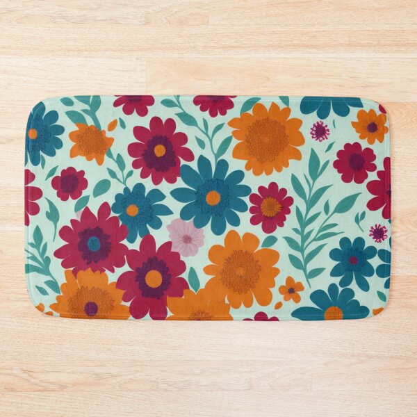 Item preview, Colorful Floral Pattern designed and sold by kn-clothing.