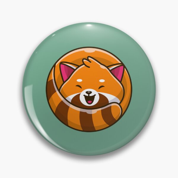 Item preview, Cute Happy Red Panda Cartoon designed and sold by FraustoWilmer.