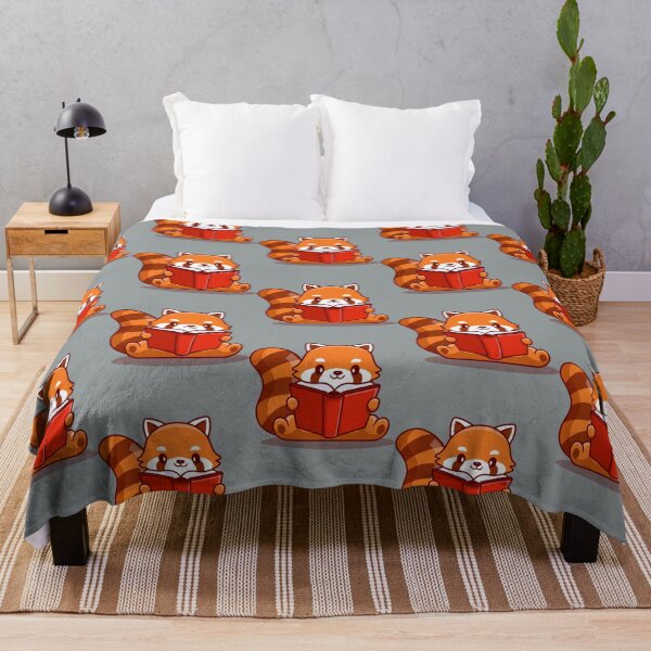 Item preview, Cute Red Panda Reading Book designed and sold by FraustoWilmer.
