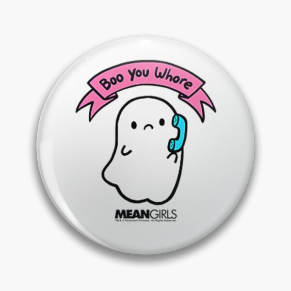 Item preview, Mean Girls Boo you Whore Mini Ghost Phone Pocket designed and sold by Njalehubertg.