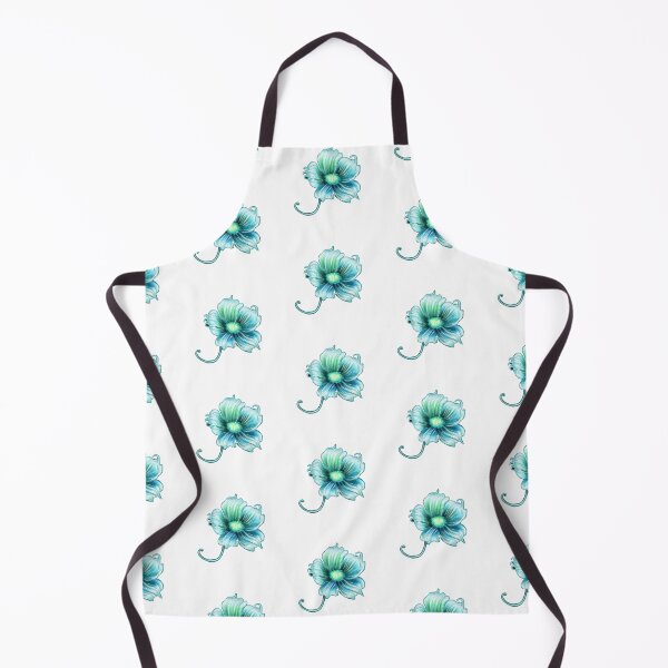 Item preview, Beautiful Blue Green Flower designed and sold by AtlantisApparel.