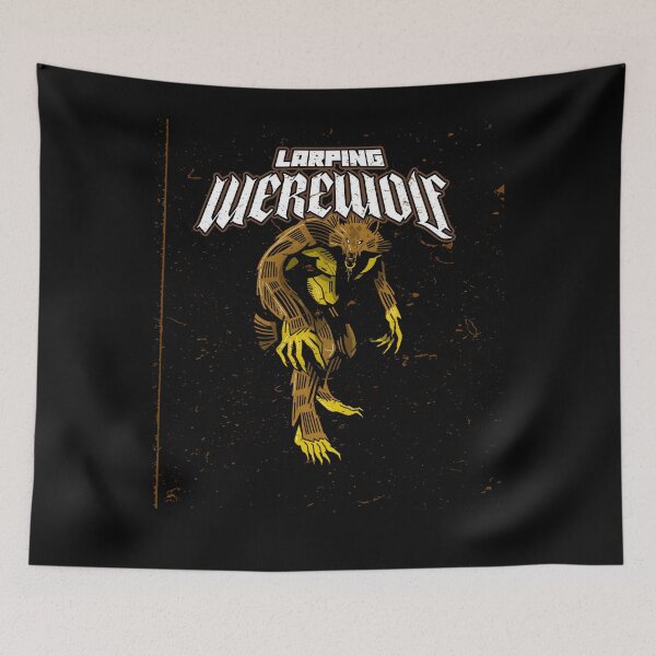 Item preview, LARPing Werewolf designed and sold by GraTEEtude.