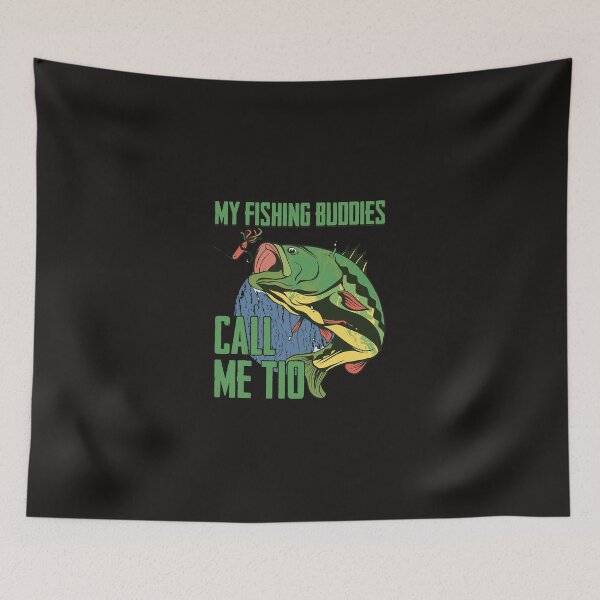 Item preview, Fishing My Fishing Buddies Call Me Uncle Funny Fish Angler Fisherman Fisher designed and sold by KalpitBrar.