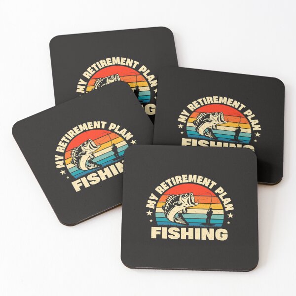 Item preview, Fishing My Retirement Plan Fishing Funny Fish Humor Fisherman Fisher designed and sold by KalpitBrar.