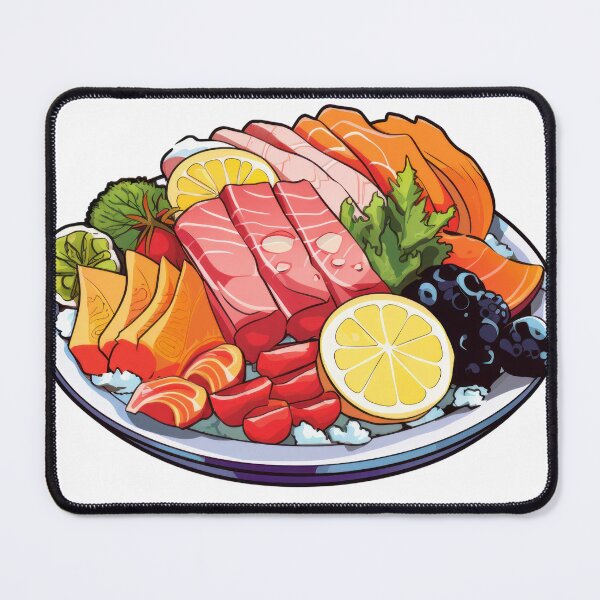 Item preview, Feast your eyes and appetite on this stunning sashimi platter designed and sold by cafegrafis.