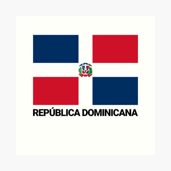 Aperçu de l'œuvre Drapeau de la République dominicaine créée et vendue par creativo21.
