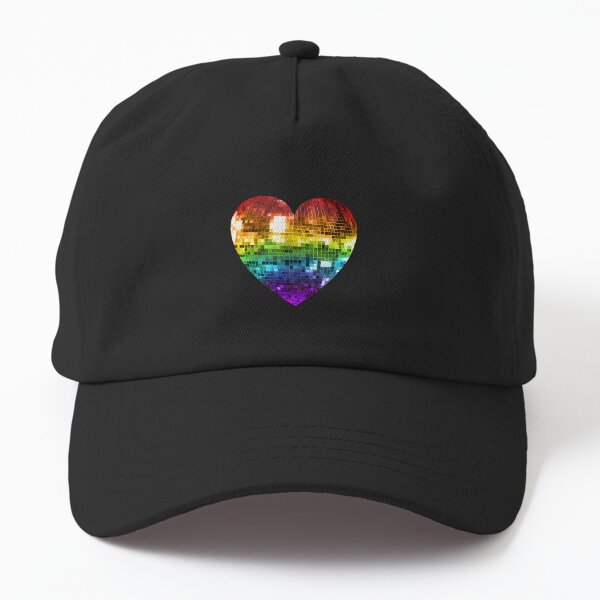 Aperçu de l'œuvre Coeur de boule disco arc-en-ciel créée et vendue par heybeegifts66.