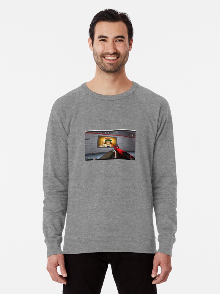 Robot Blocks Roblox Sniper Counter Strike Screenshot Lightweight Sweatshirt By Falcospankz Redbubble - cs roblox hangout