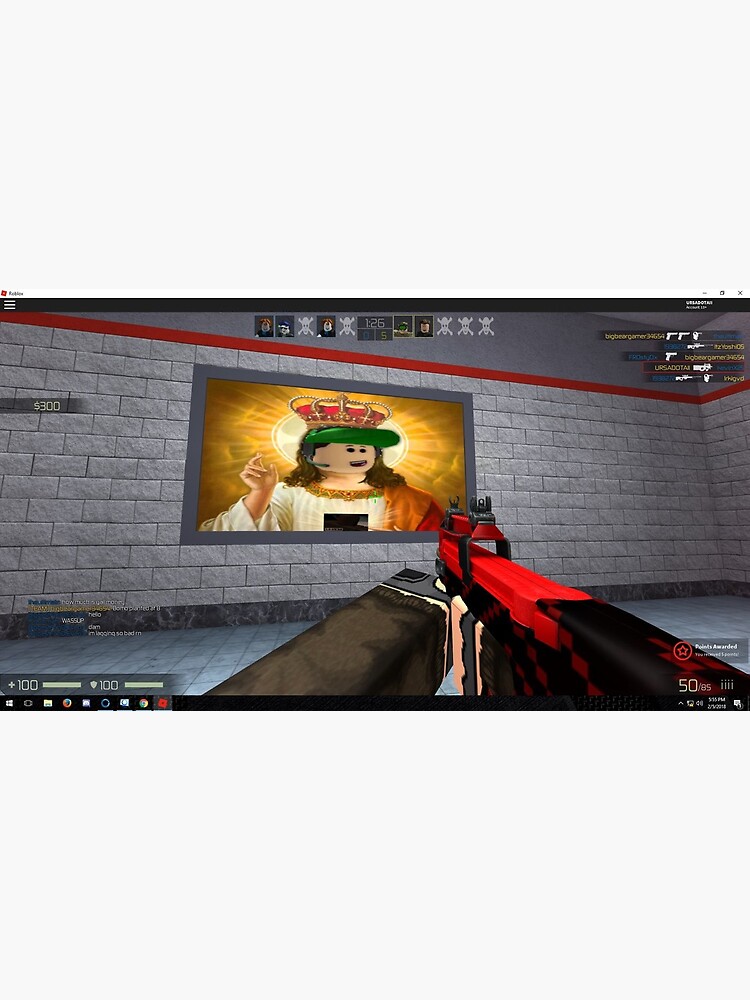 Robot Blocks Roblox Sniper Counter Strike Screenshot Greeting - robux websites that work for robots