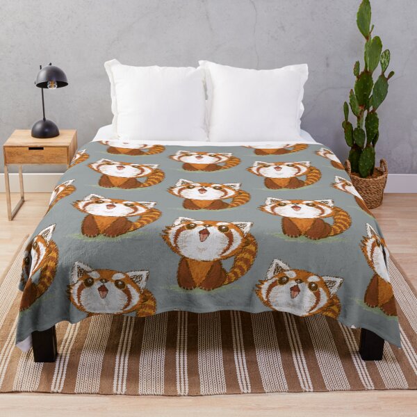 Item preview, Red panda happy designed and sold by FraustoWilmer.