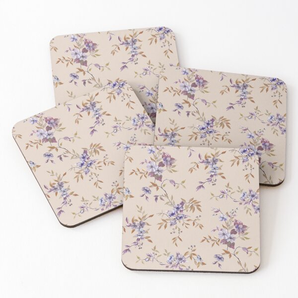 Item preview, Trailing Floral - Dusky peach designed and sold by Sarah Thorpe Designs .
