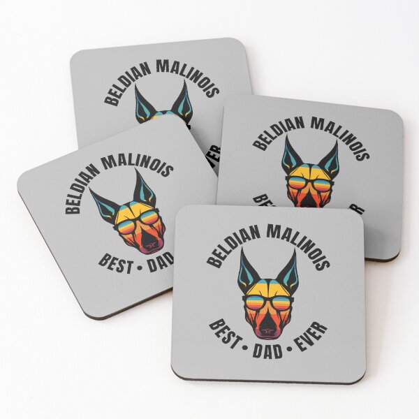 Item preview, Belgian Malinois Best Dad Ever Quote Design designed and sold by MysteriousJ.