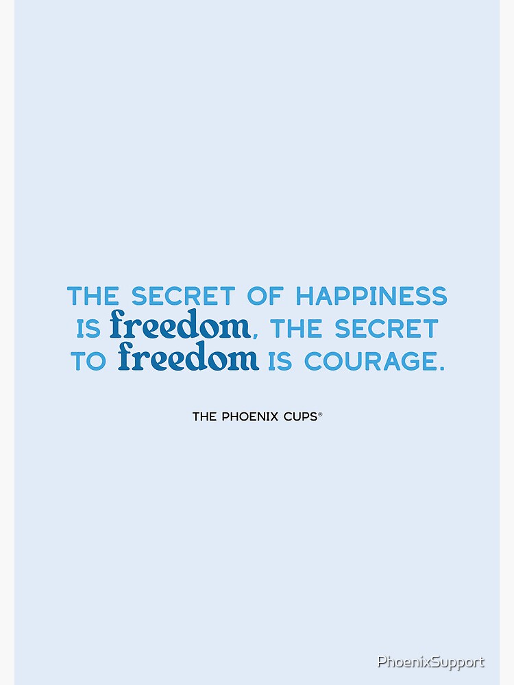 Thumbnail 3 of 3, Journal, Freedom Cup Quote designed and sold by PhoenixSupport.