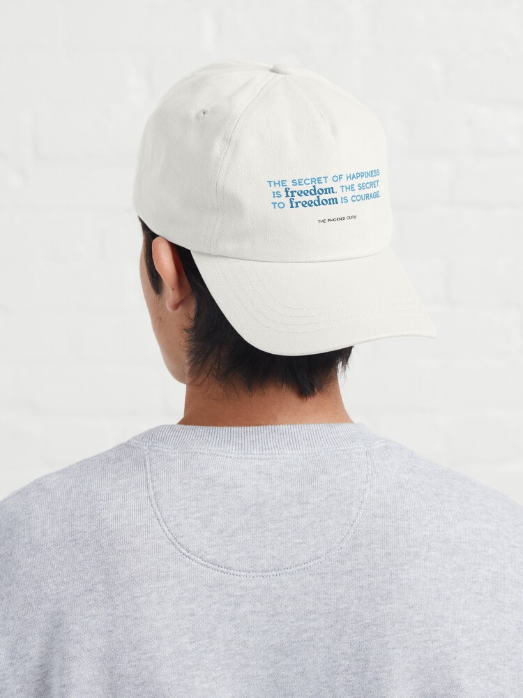 Thumbnail 4 of 7, Cap, Freedom Cup Quote designed and sold by PhoenixSupport.