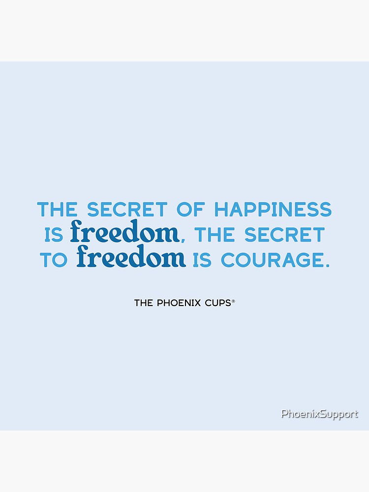 Thumbnail 5 of 5, Acrylic Block, Freedom Cup Quote designed and sold by PhoenixSupport.