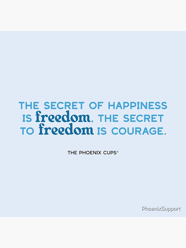 Thumbnail 2 of 2, Art Board Print, Freedom Cup Quote designed and sold by PhoenixSupport.