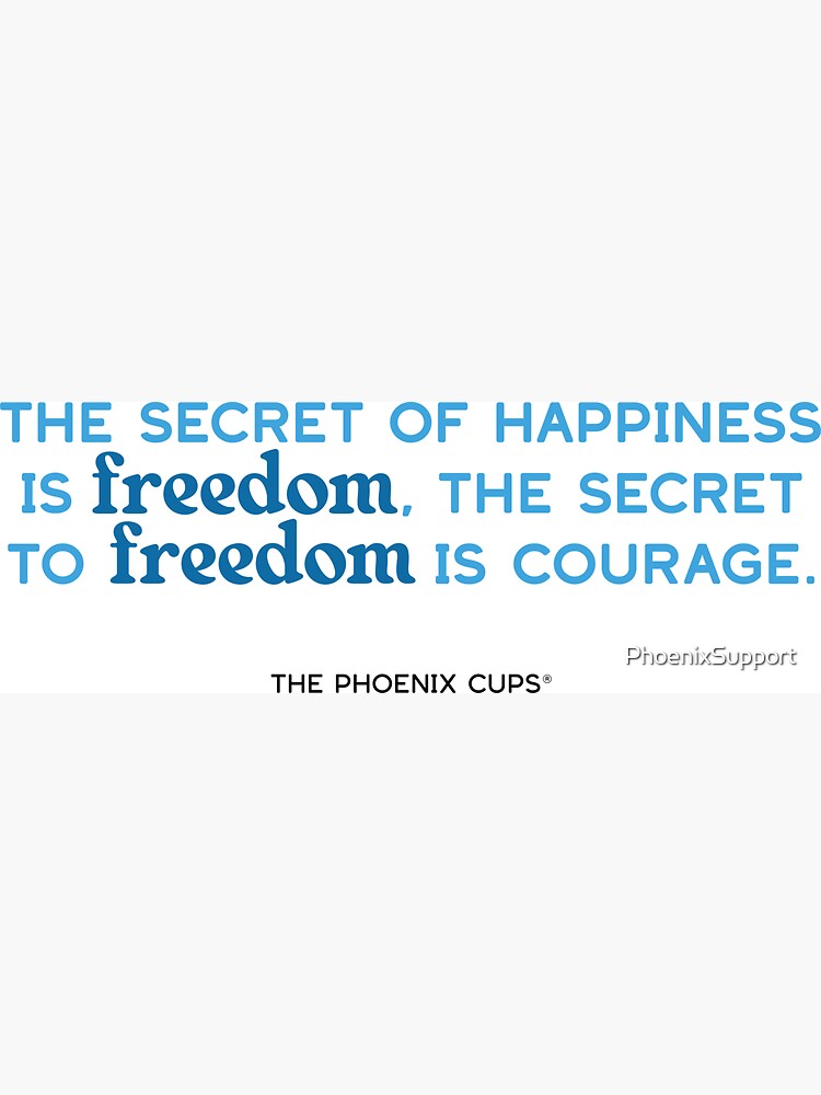Thumbnail 3 of 3, Magnet, Freedom Cup Quote designed and sold by PhoenixSupport.