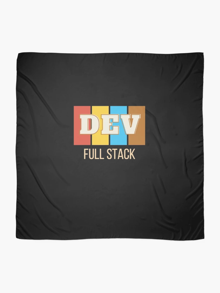 Thumbnail 2 of 3, Scarf, Full Stack Developer, Programmer, Software Developer (014) designed and sold by AureStyle.