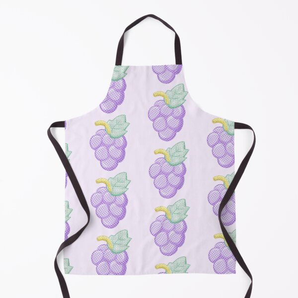 Item preview, Uvas moradas con color pastel y estilo de puntos. designed and sold by Florvolcanica.