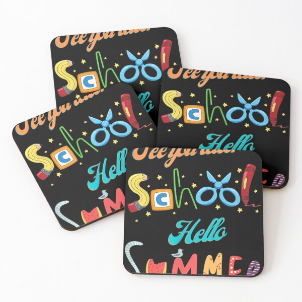 Item preview, Kids See You Later School Hello Summer Last Day of School Summer, See You Later School Hello Summer  designed and sold by SilverRainSila.
