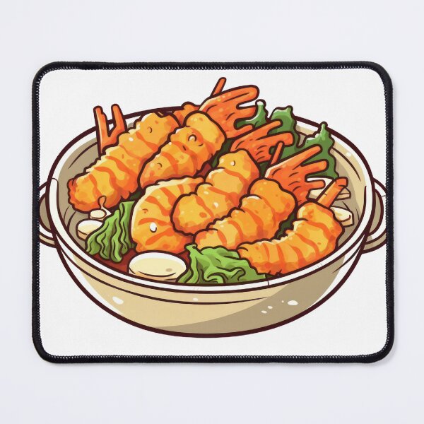 Item preview, Feast your eyes on this crispy and delicious tempura shrimp dish designed and sold by cafegrafis.