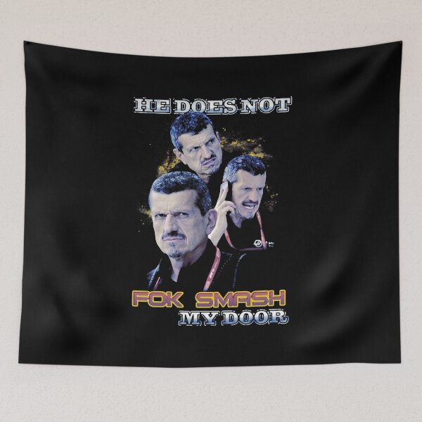 Item preview, Gunther Steiner He Does Not Fok Smash My Door Classic designed and sold by winntrzyr.