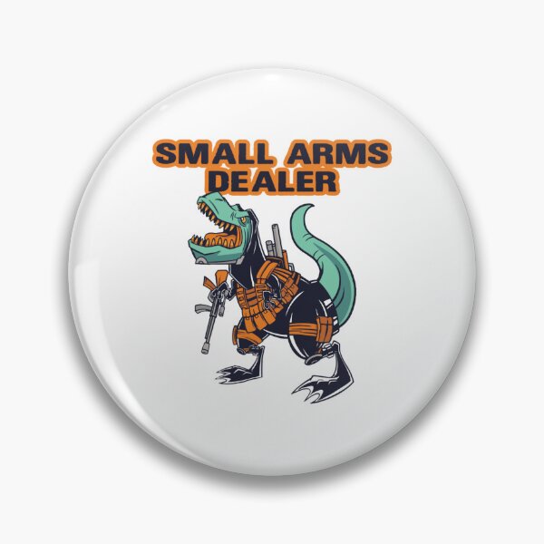 Item preview, Funny GunT-Rex Small Arms Dealer designed and sold by PearlasAmanda.