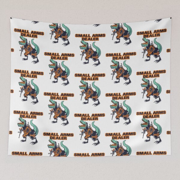 Item preview, Funny GunT-Rex Small Arms Dealer designed and sold by PearlasAmanda.