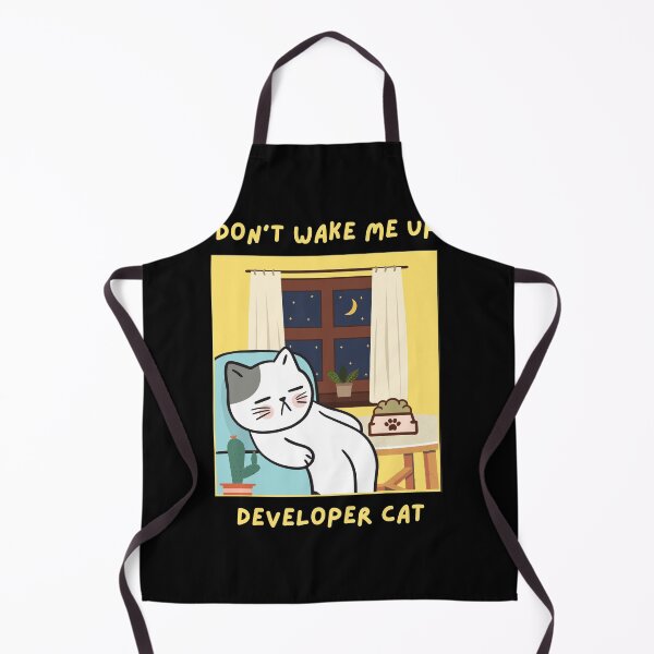 Item preview, Cat Programmer, Software Developer (020) designed and sold by AureStyle.