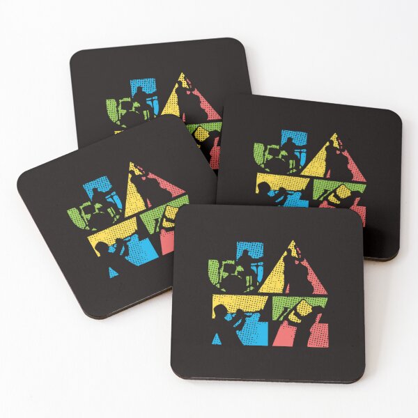 Item preview, Jazz Logotype With 4 Jazz Musicians   designed and sold by RandalTurcotte.