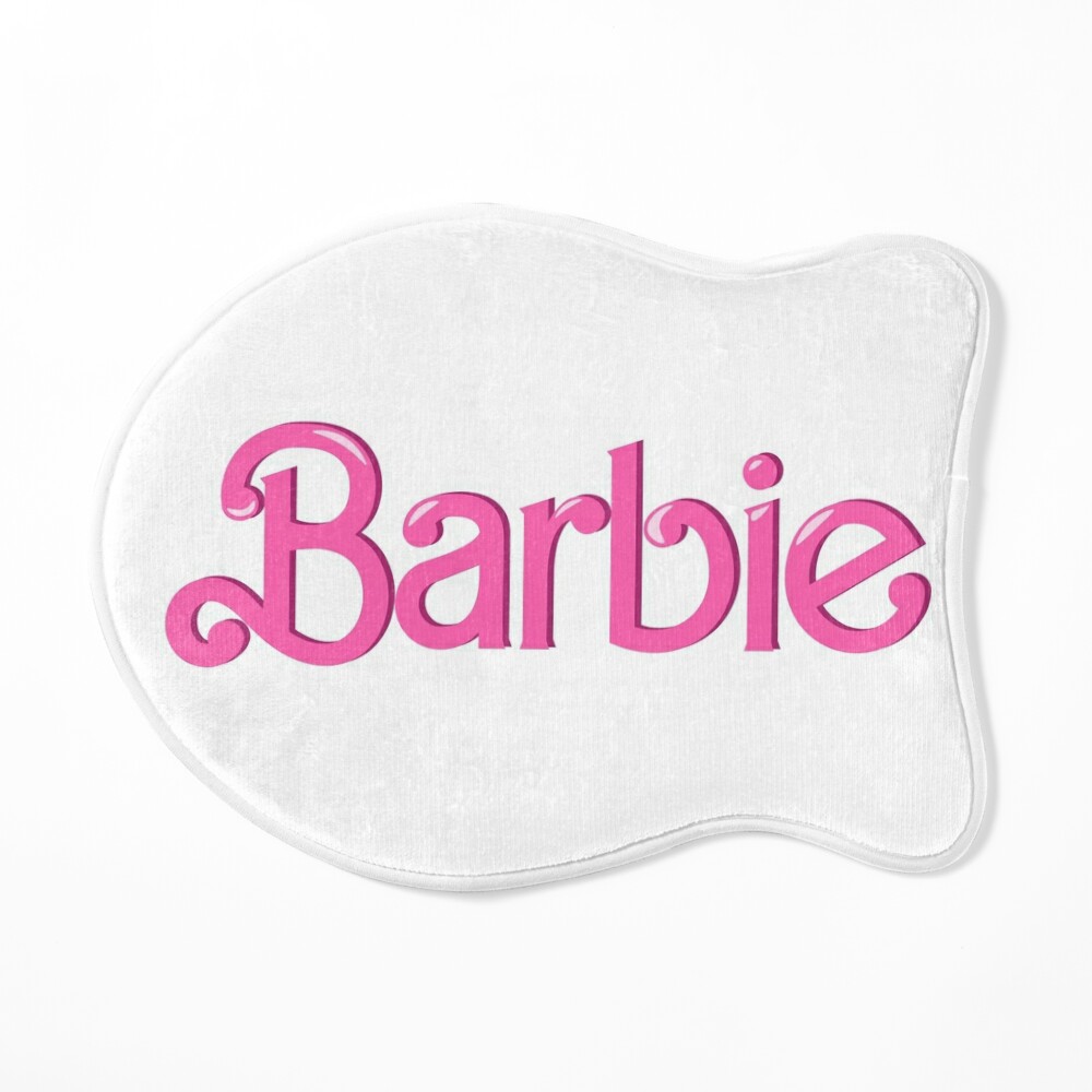 Pink Barbie Logo Iron-On Patch