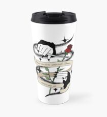 Morticia Addams (Addams Family tattoo design) Travel Mug