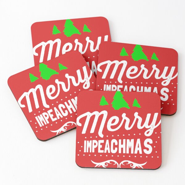 Item preview, Merry Impeachmas Trump Impeachment designed and sold by flippinsg.