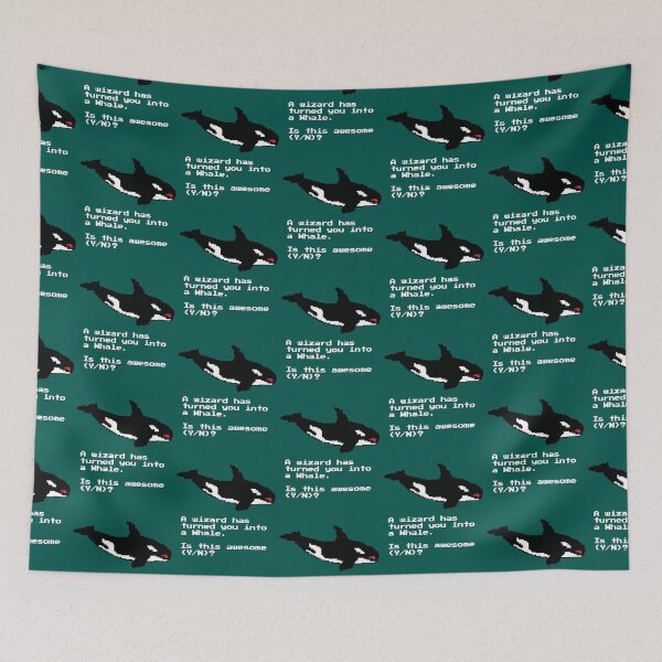 Item preview, A Wizard Has Turned You Into A Whale   designed and sold by lobjayu.