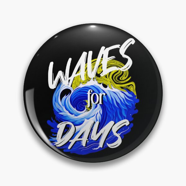 Item preview, Waves For Days, Beach Life designed and sold by orangeblue21.