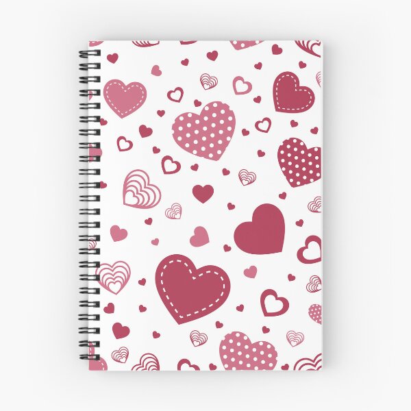 Item preview, Hearts pattern White red polkadot designed and sold by Twenty24trends.