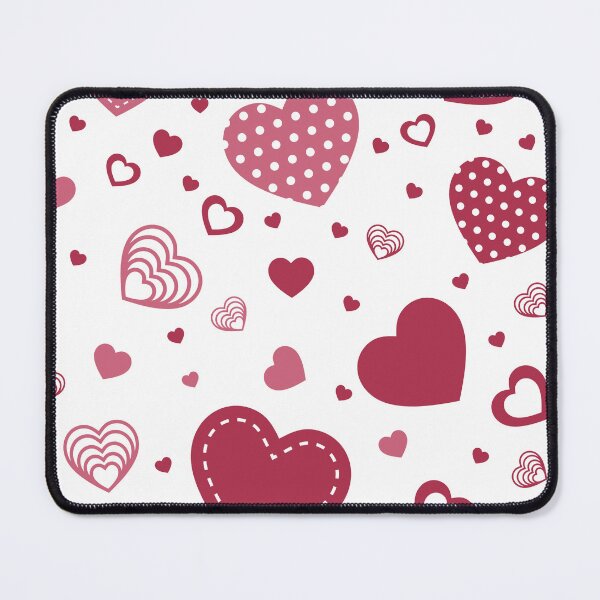Item preview, Hearts pattern White red polkadot designed and sold by Twenty24trends.