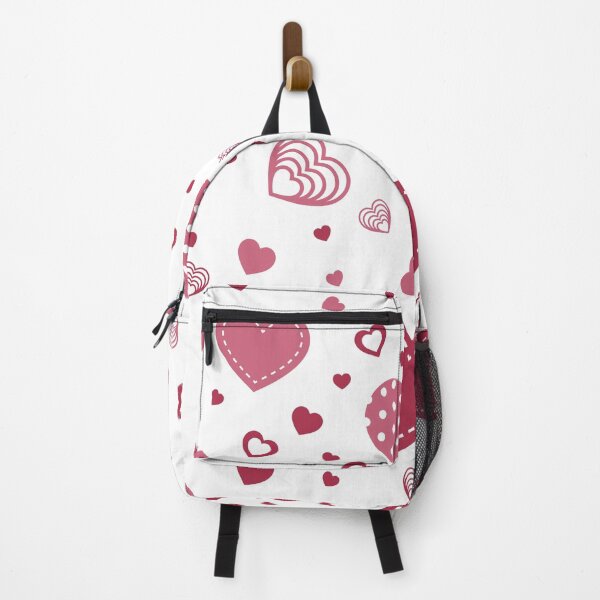 Item preview, Hearts pattern White red polkadot designed and sold by Twenty24trends.