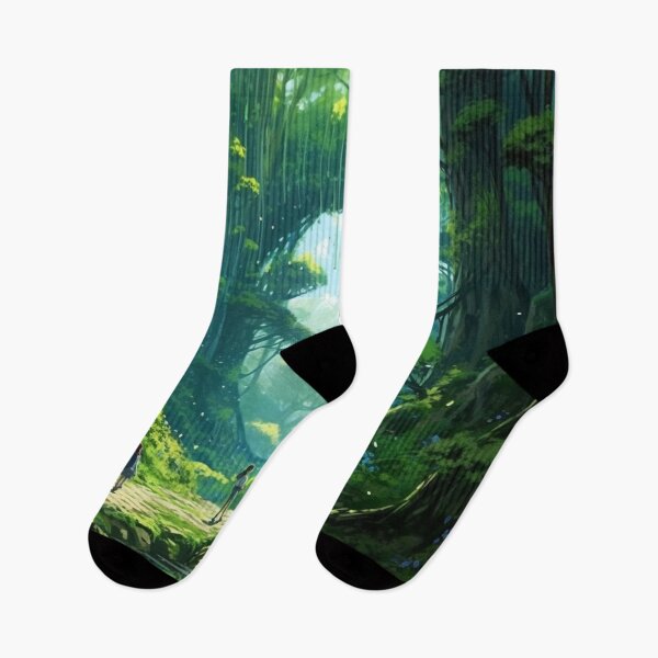 Item preview, fantasy forest anime designed and sold by langstonc.