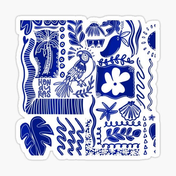 Item preview, Honduras azul designed and sold by ANDREASILVESTRI.