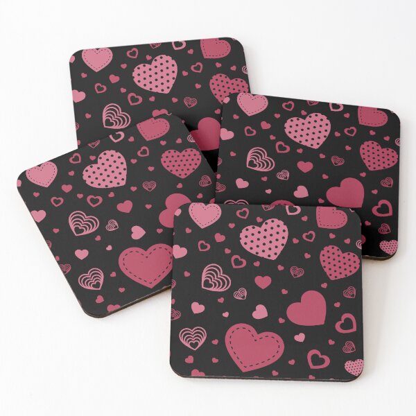 Item preview, Hearts pattern White red polkadot designed and sold by Twenty24trends.