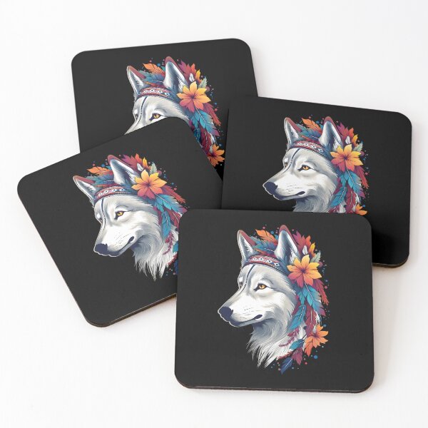 Item preview, Husky Indian Tribe Style Concept Dog Lover designed and sold by MysteriousJ.